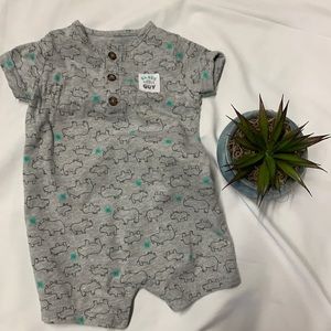 Boys Shortall romper size 6 month
